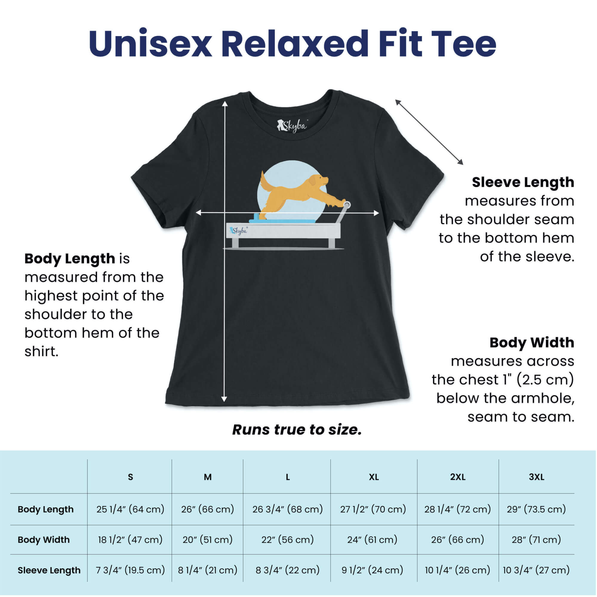 Panda Side Plank - T-shirt classique