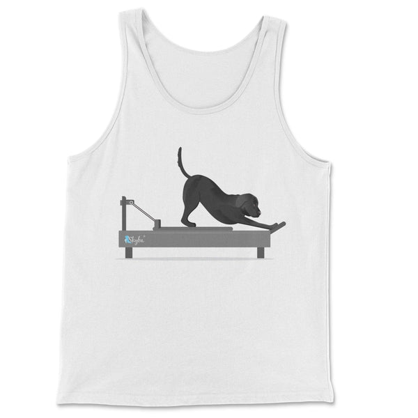 Black Lab on Reformer - Classic Tank Skyba Print Material