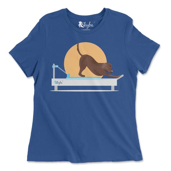 Chocolate Lab on Reformer - Classic Tee Skyba T-Shirt