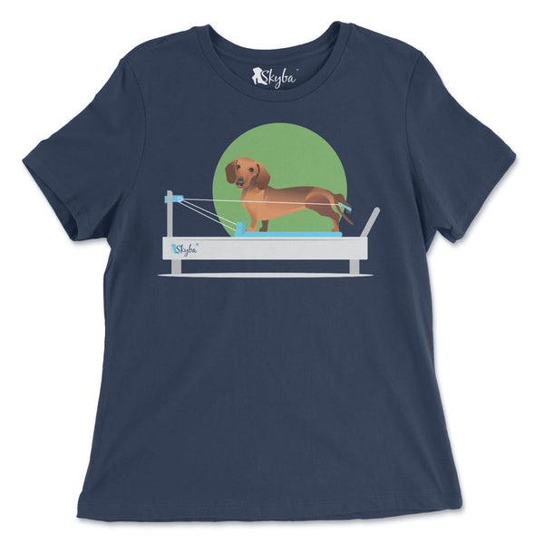 Dachshund on Reformer - Classic Tee Skyba T-Shirt