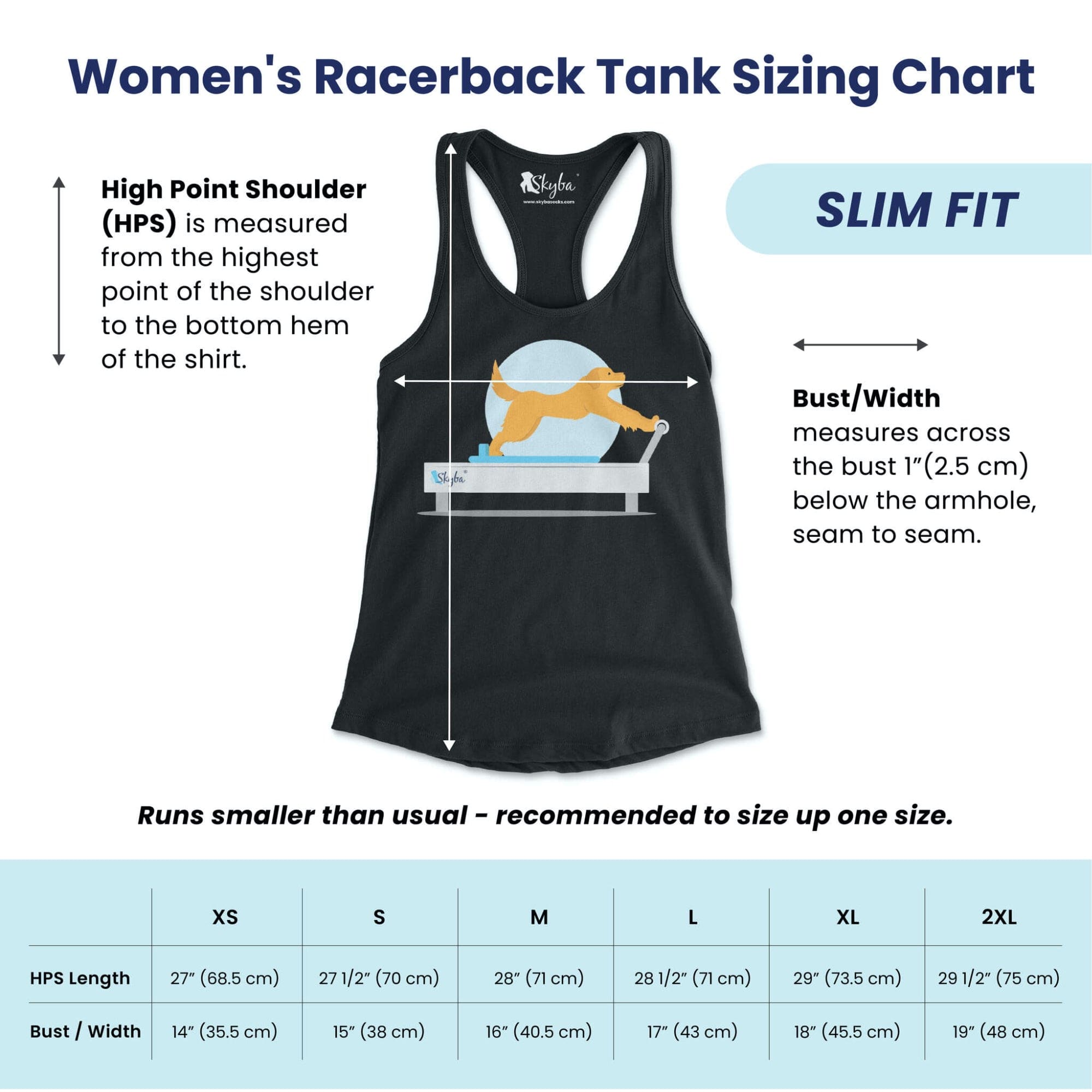 Elephant on Reformer - Women's Slim Fit Tank Skyba Tank Top