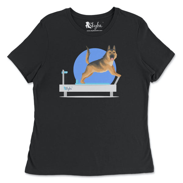 German Shepherd on Reformer - Classic Tee Skyba T-Shirt