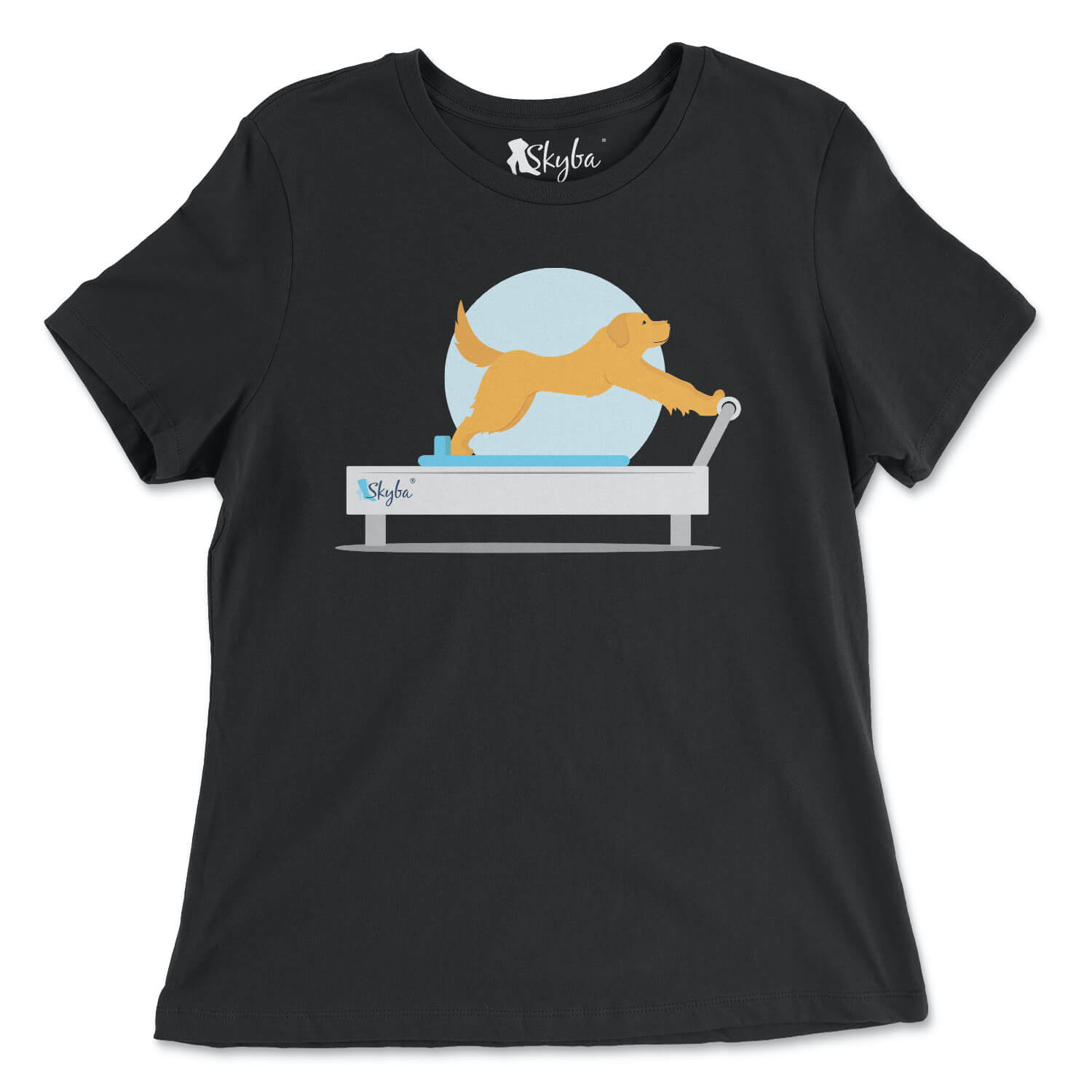 Golden Retriever on Reformer - Classic Tee Skyba T-Shirt