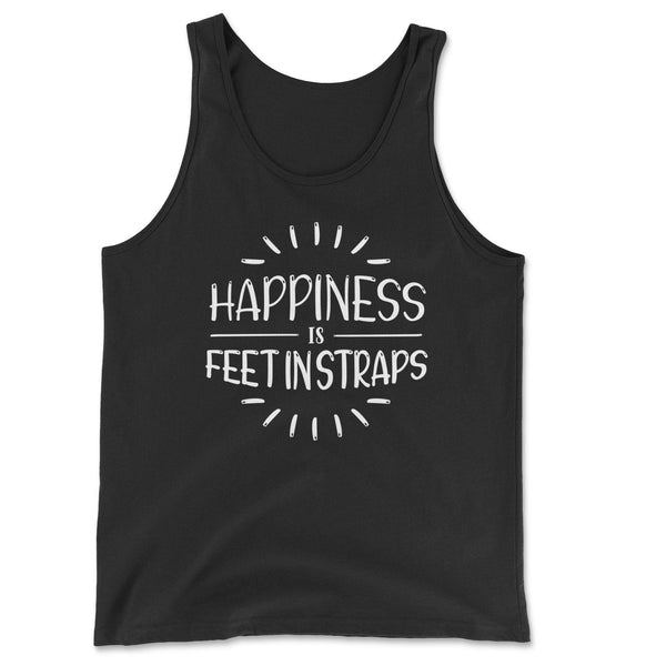 "Happiness is Feet in Straps" - Classic Tank Skyba Print Material