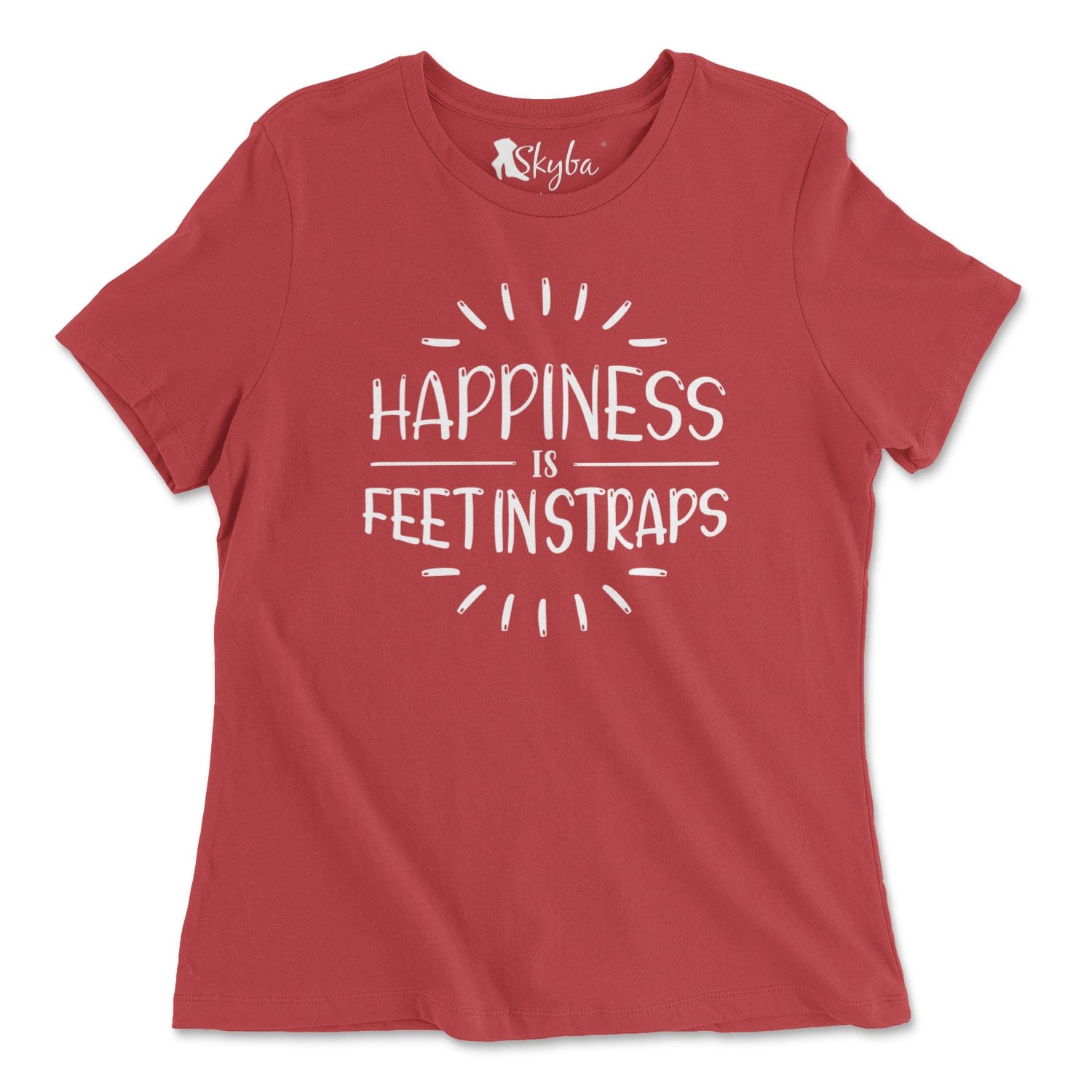 "Happiness is Feet in Straps" - Classic Tee Skyba T-Shirt