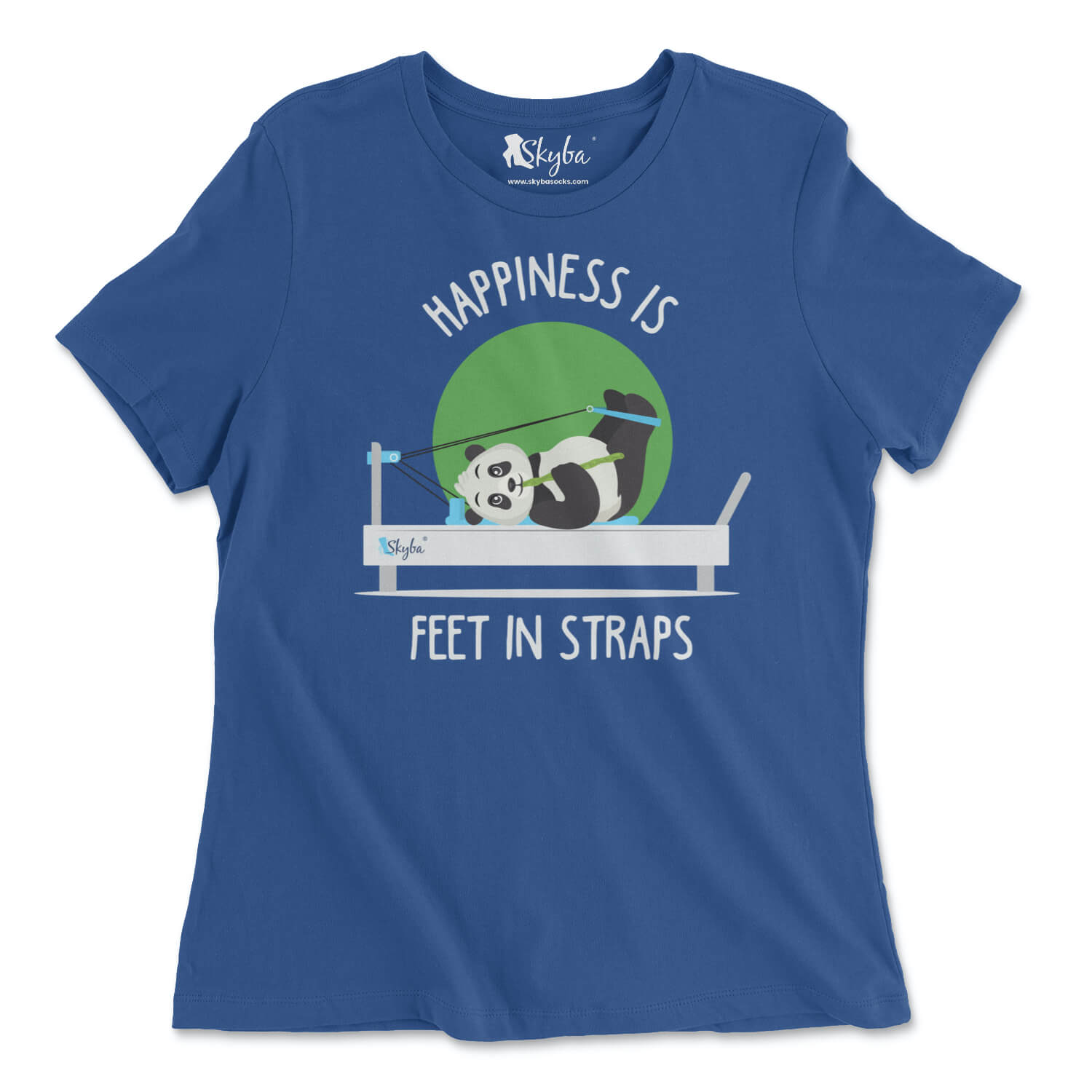 "Happiness is Feet in Straps" Panda Reformer - Classic Tee Skyba T-Shirt