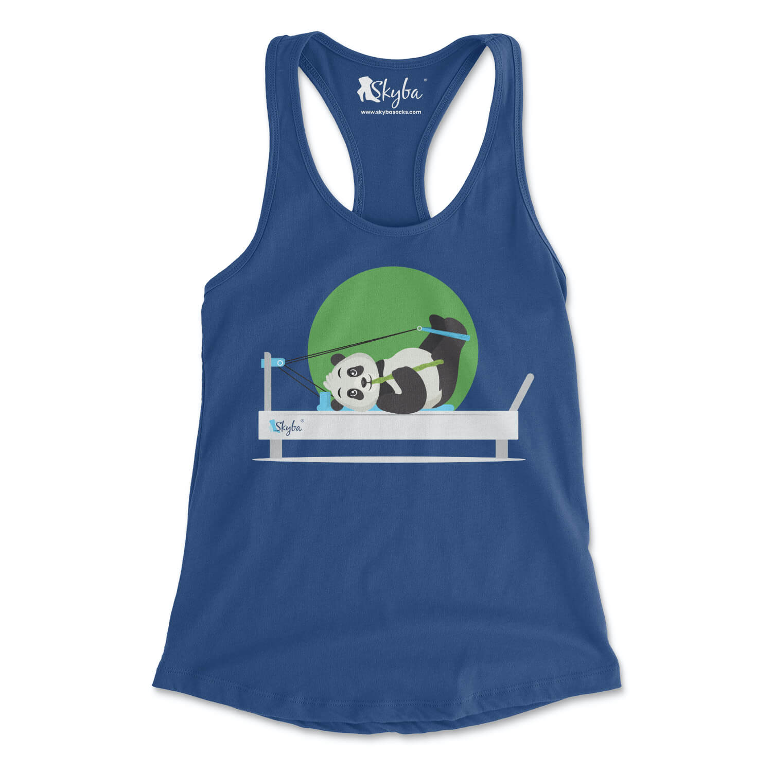 Hungry Panda on Reformer - Women's Slim Fit Tank Skyba Tank Top