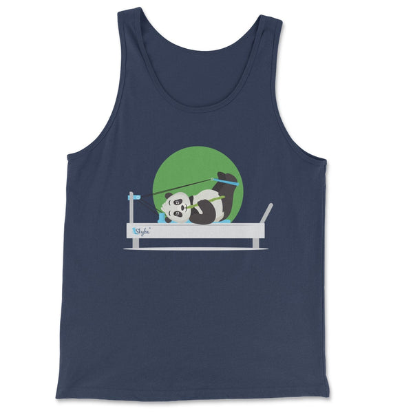 Hungry Panda on the Reformer - Classic Tank Skyba Print Material