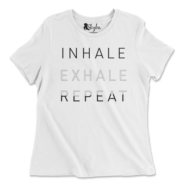 "Inhale Exhale Repeat" Pilates Principles - Classic Tee Skyba T-Shirt