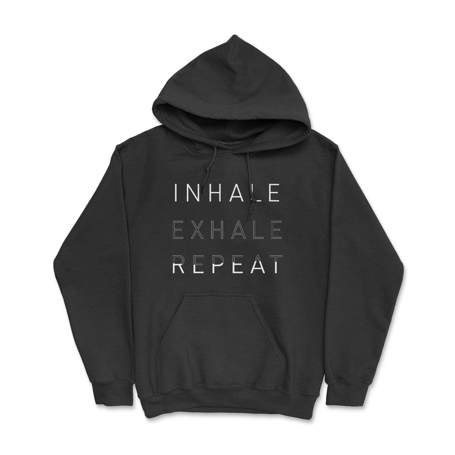 "Inhale Exhale Repeat" Pilates Principles - Cozy Hooded Sweatshirt Skyba Hoodie
