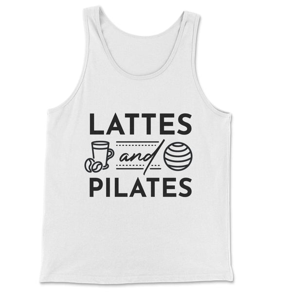 Lattes and Pilates - Classic Tank Skyba Print Material