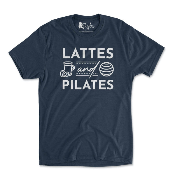 Lattes & Pilates - Tri Blend Tee Skyba Tri-Blend Tee