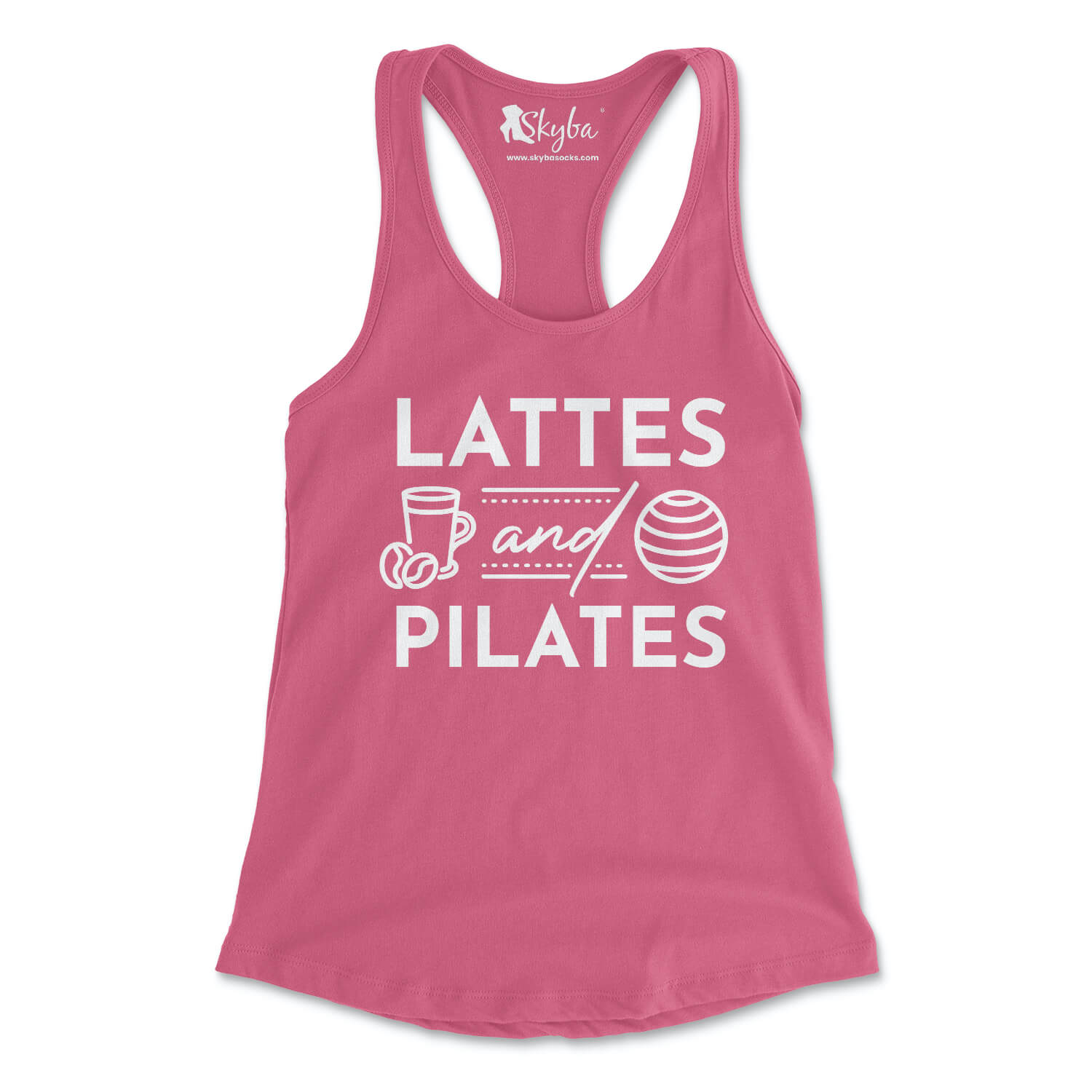 Lattes & Pilates - Women's Slim Fit Tank Skyba Tank Top