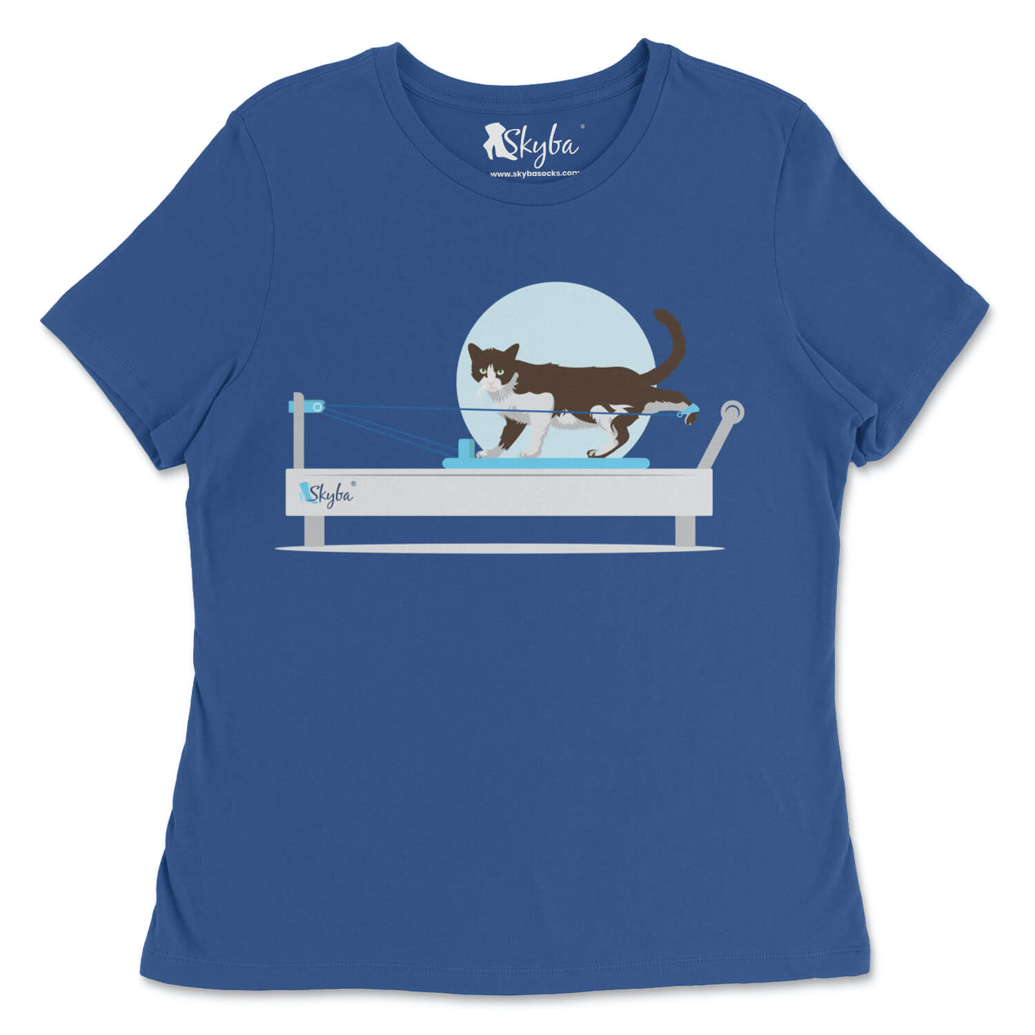 Moonlit Cat on Reformer - Classic Tee Skyba T-Shirt