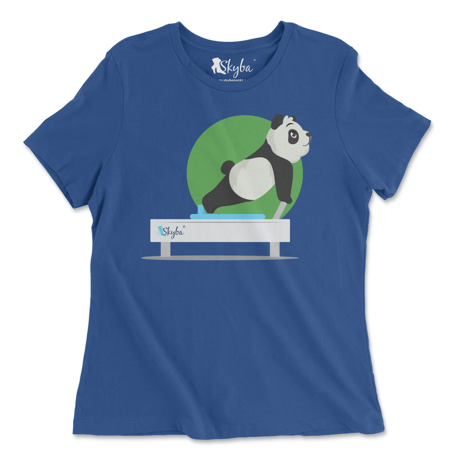 Panda Long Stretch - Classic Tee Skyba T-Shirt