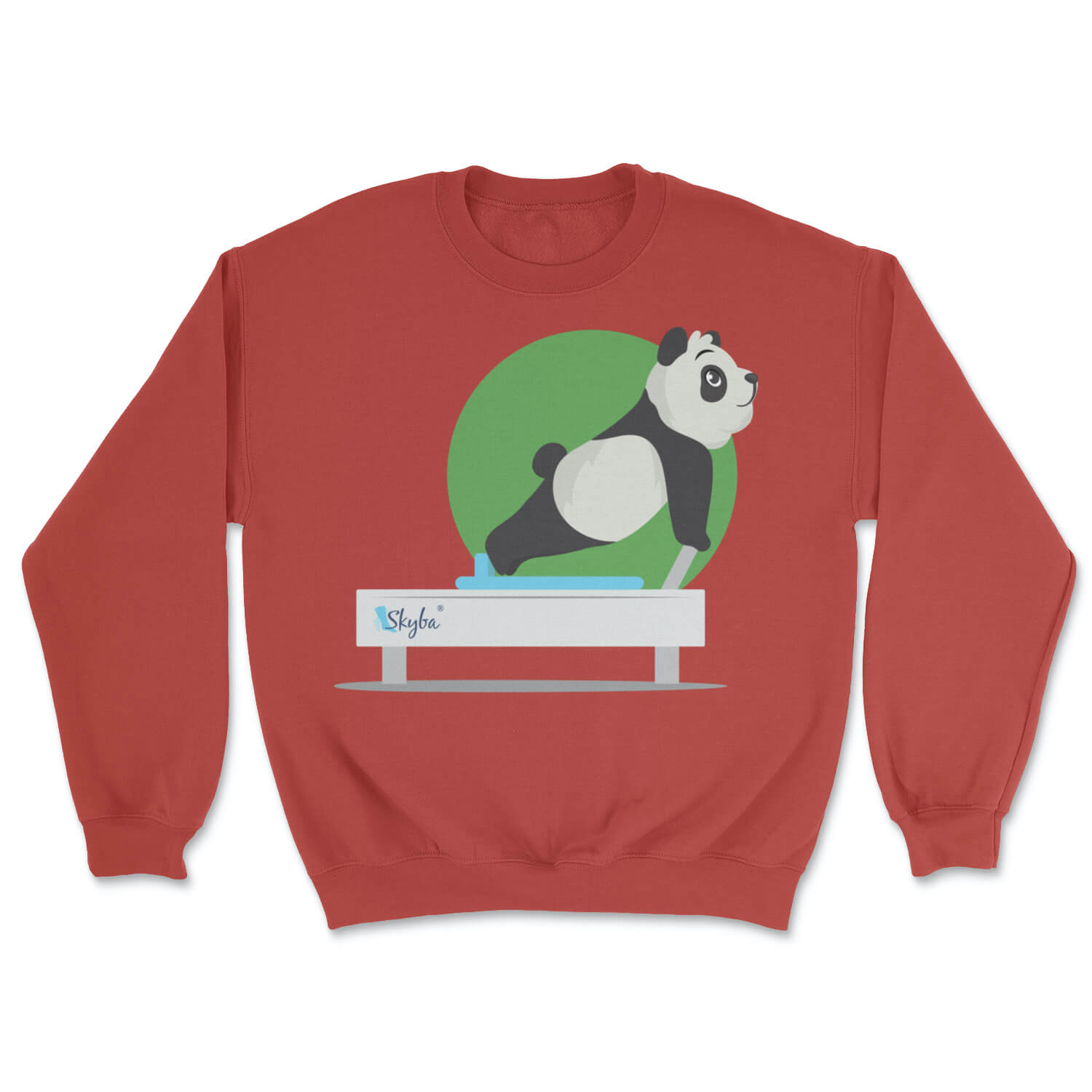 Panda Long Stretch - Cozy Crewneck Sweatshirt Skyba Sweatshirt