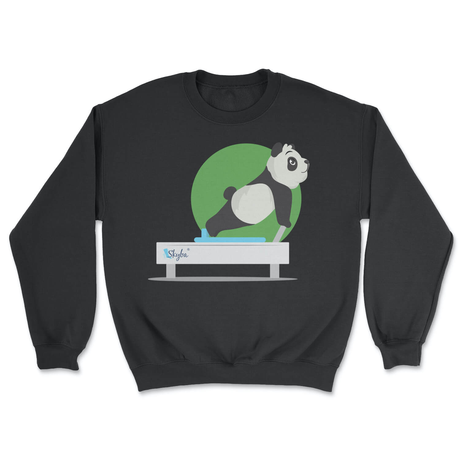Panda Long Stretch - Cozy Crewneck Sweatshirt Skyba Sweatshirt