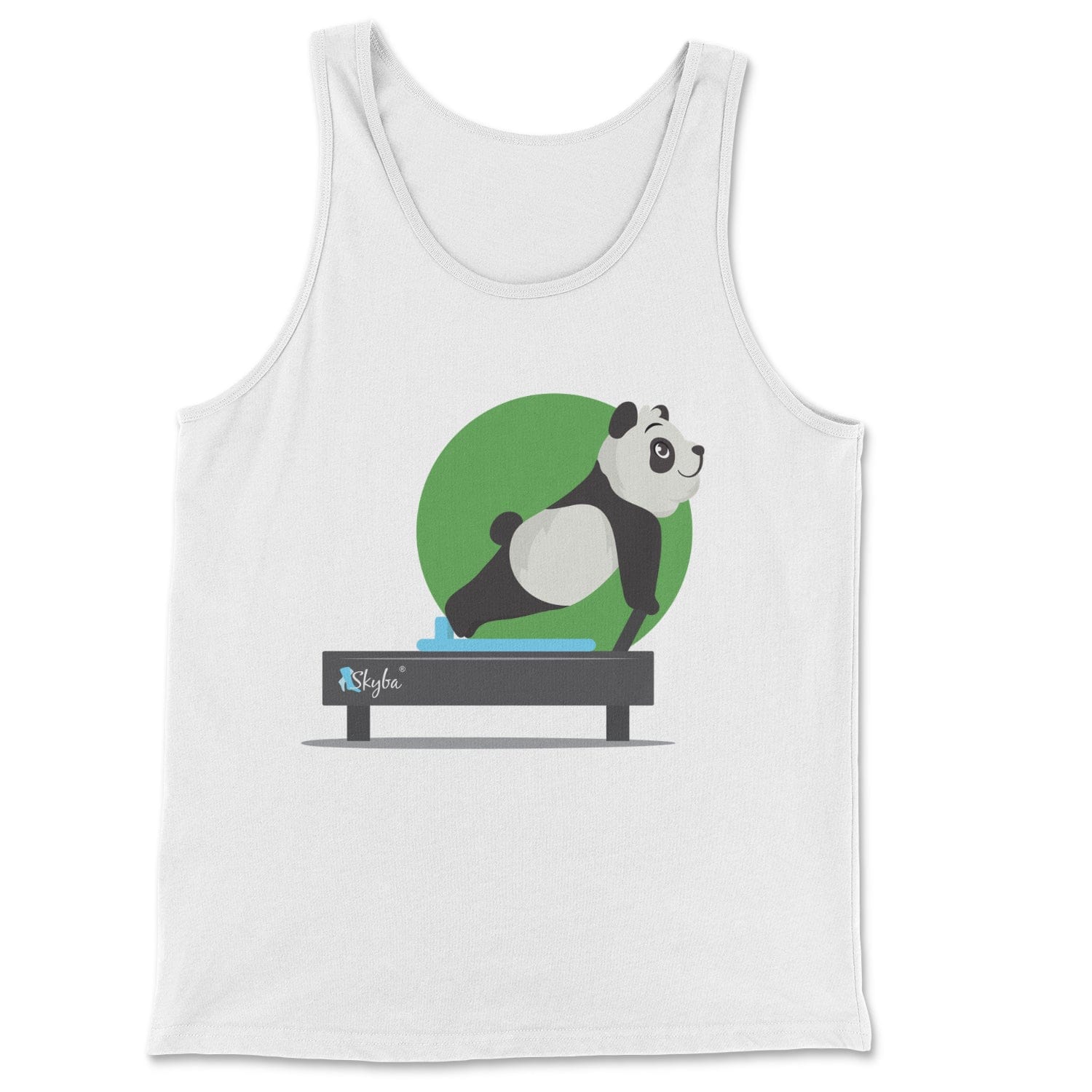 Panda Long Stretch on Reformer - Classic Tank Skyba Print Material