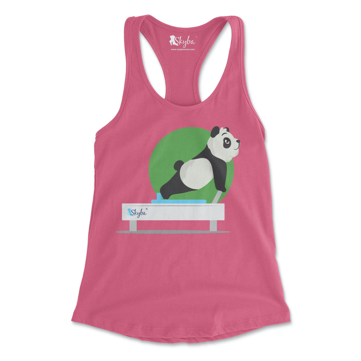 Panda Long Stretch - Women's Slim Fit Tank Skyba Tank Top