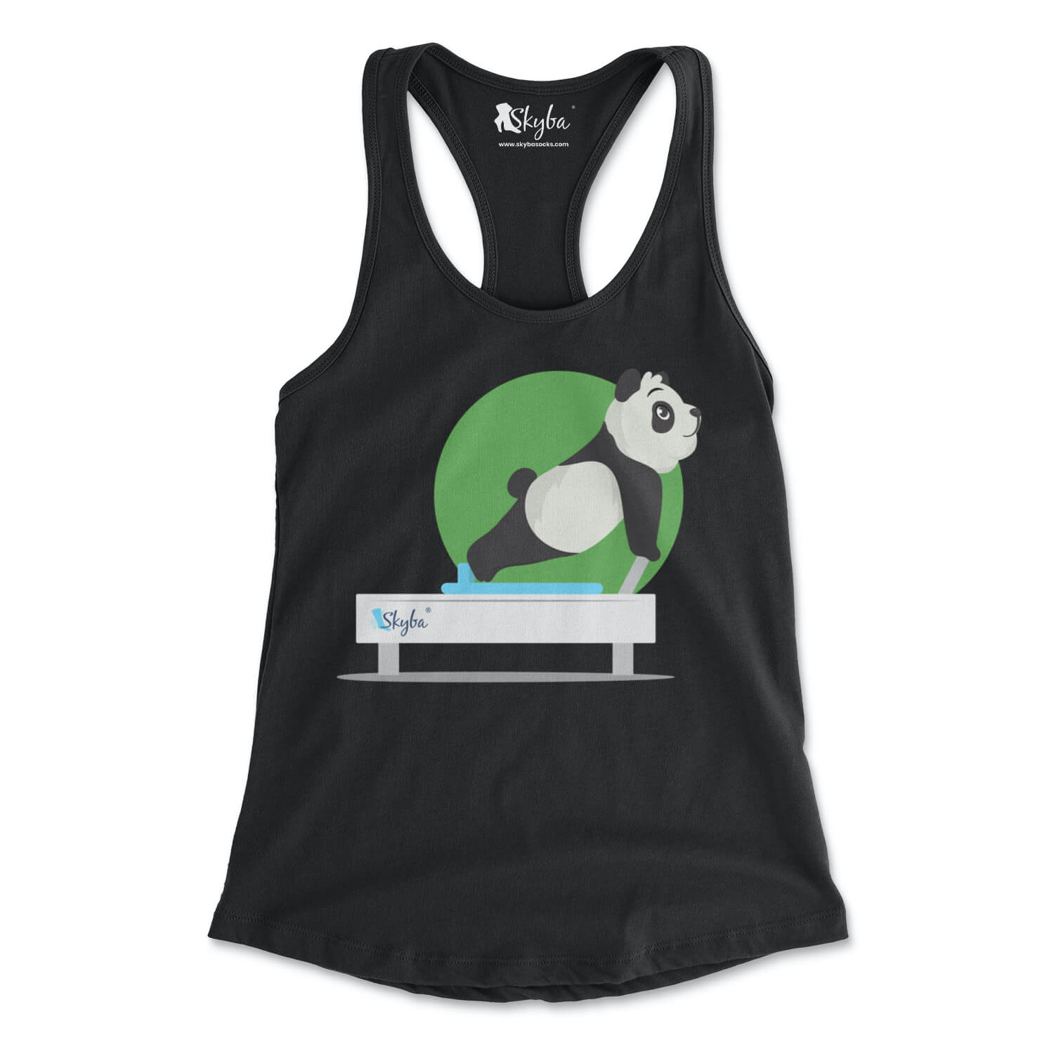 Panda Long Stretch - Women's Slim Fit Tank Skyba Tank Top