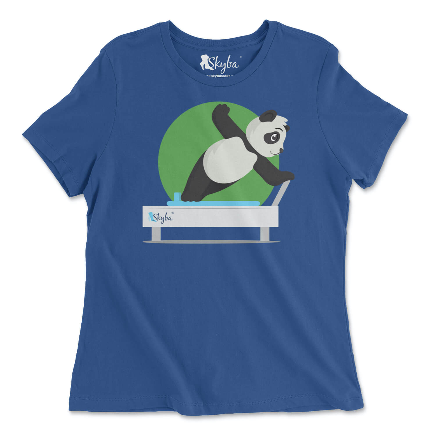 Panda Side Plank - Classic Tee Skyba T-Shirt
