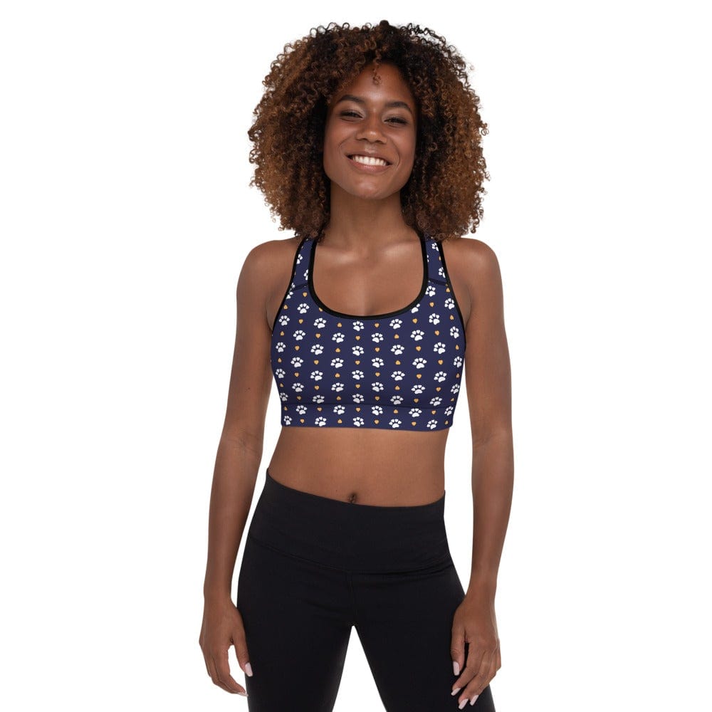 Paws of Hearts - Padded Sports Bra Skyba Padded Sports Bra