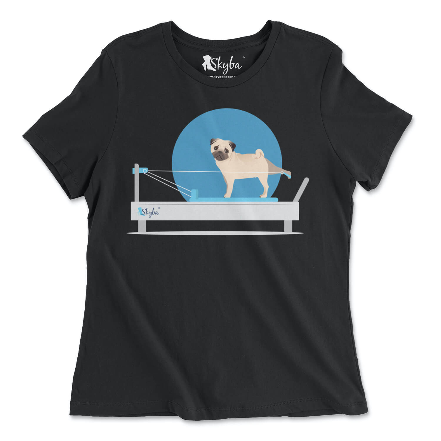 Pug on the Reformer - Classic Tee Skyba T-Shirt