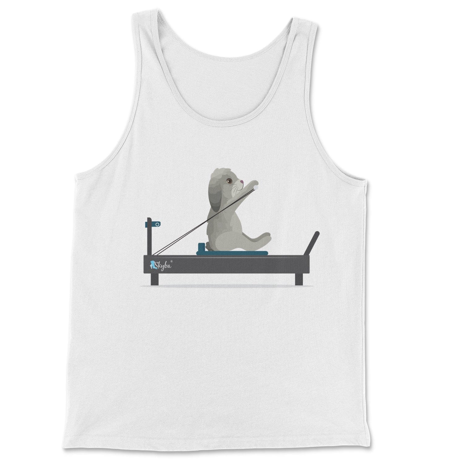 Rabbit on the Reformer - Classic Tank Skyba Print Material
