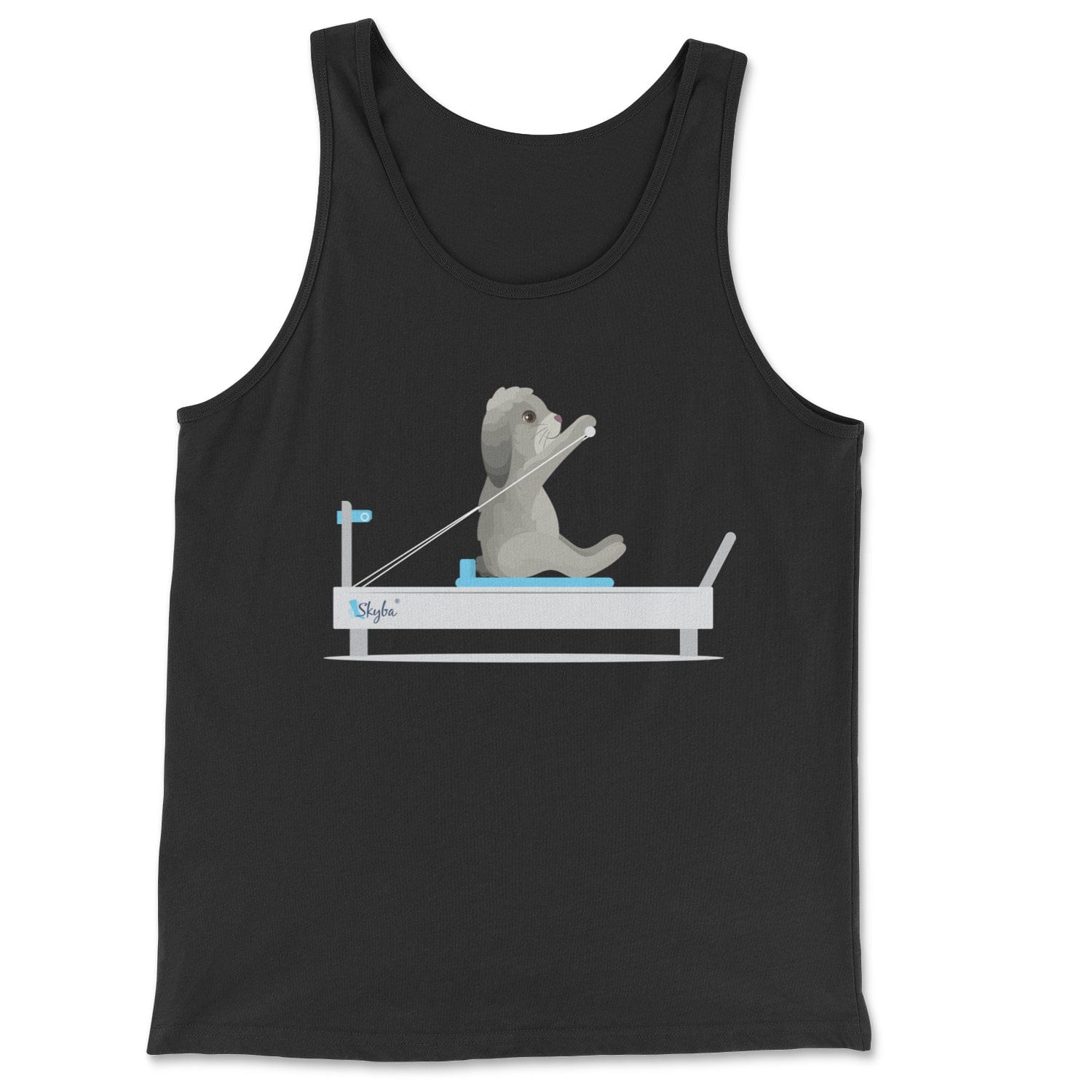 Rabbit on the Reformer - Classic Tank Skyba Print Material