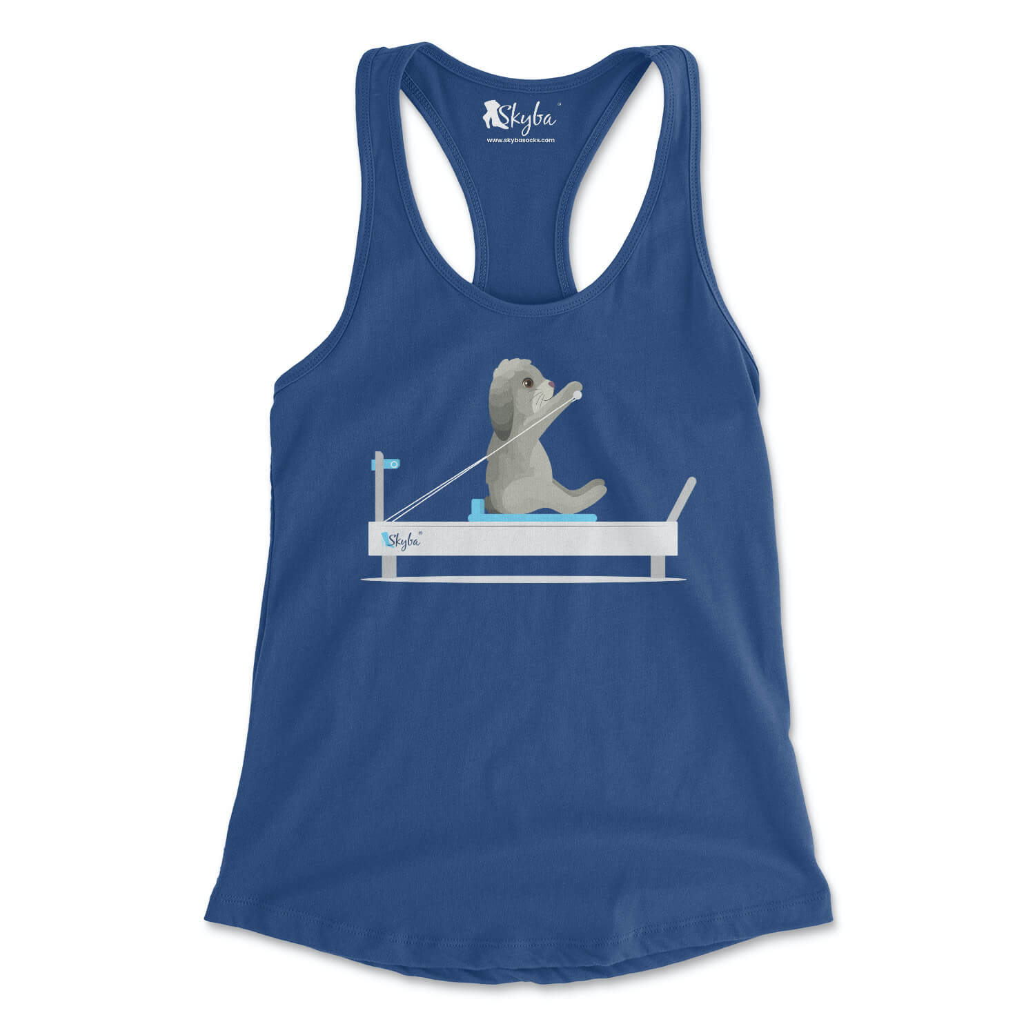 Rabbit on the Reformer - Women's Slim Fit Tank Skyba Tank Top