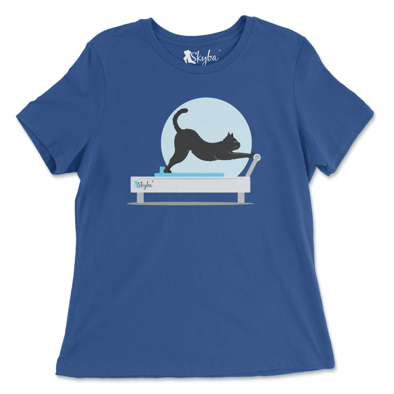 Stretching Cat on Reformer - Classic Tee Skyba T-Shirt