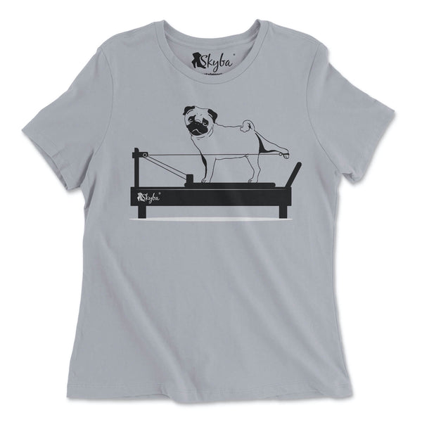 Vintage Pug on Reformer - Classic Tee Skyba T-Shirt