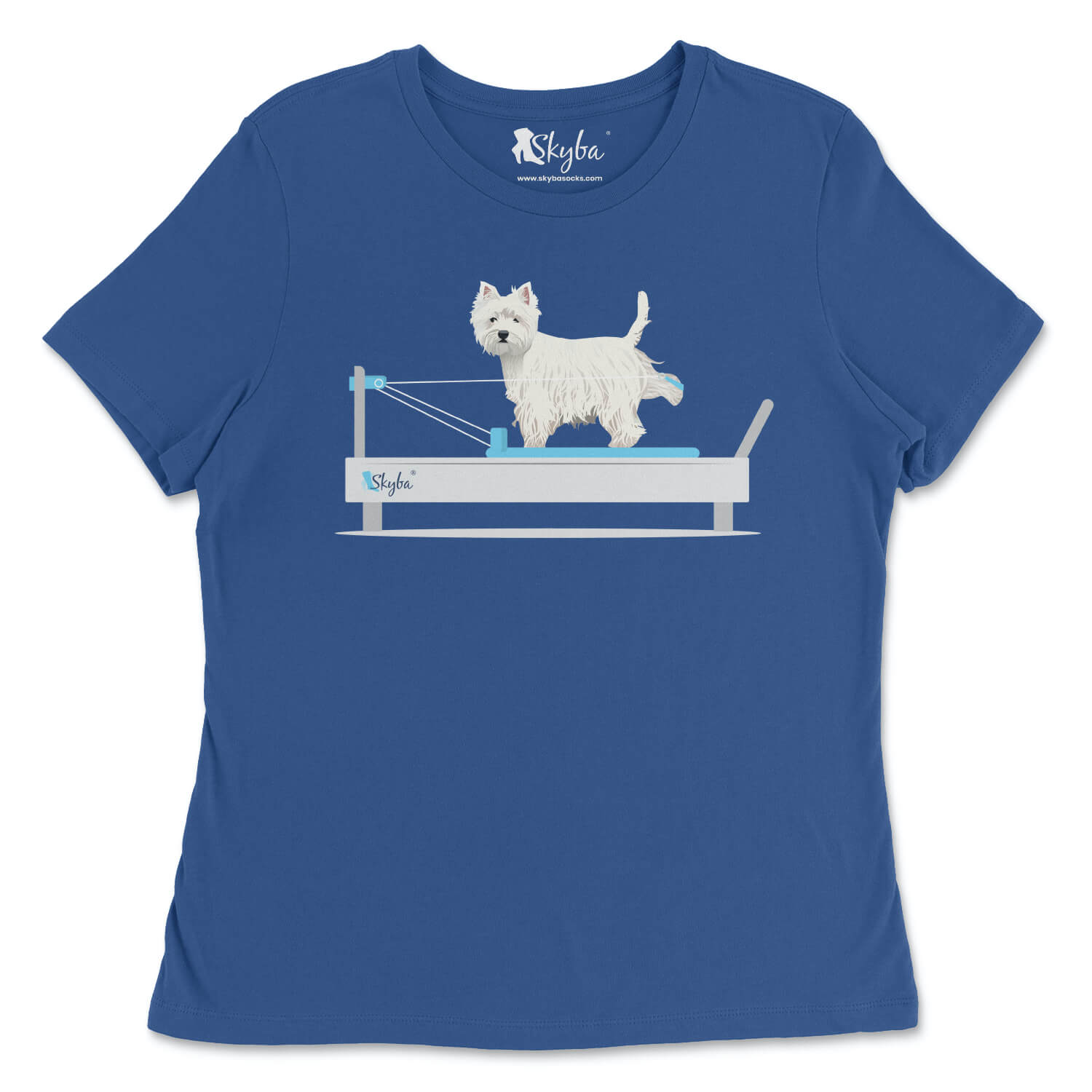 Westie on the Reformer - Classic Tee Skyba T-Shirt