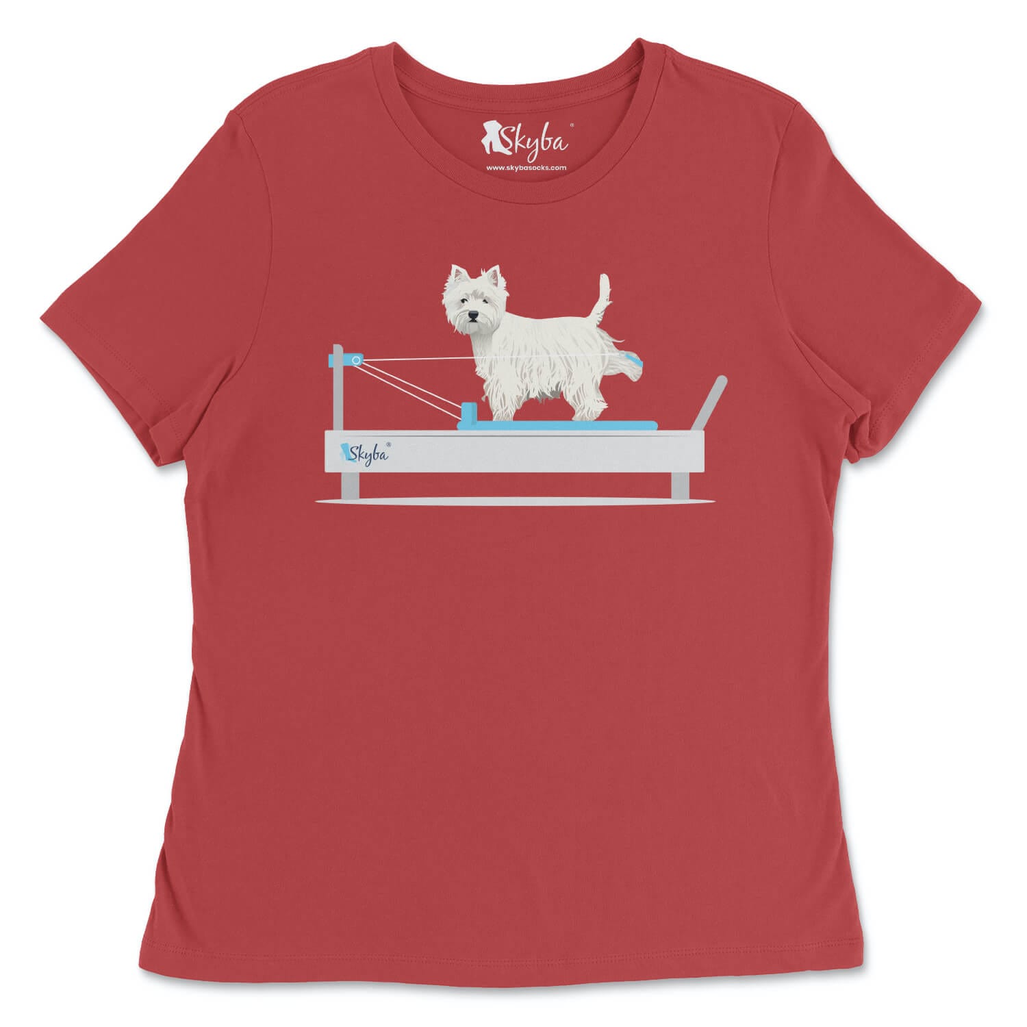 Westie on the Reformer - Classic Tee Skyba T-Shirt