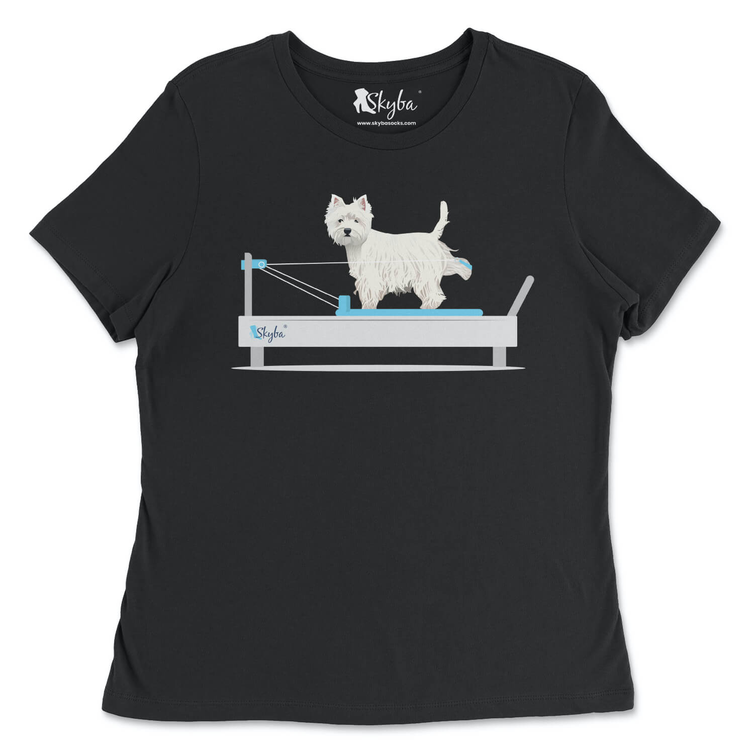 Westie on the Reformer - Classic Tee Skyba T-Shirt